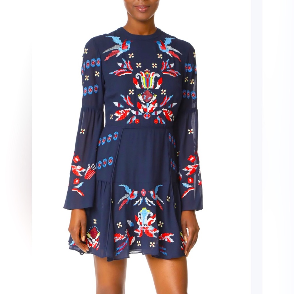 Tanya Taylor silk dress size 6
